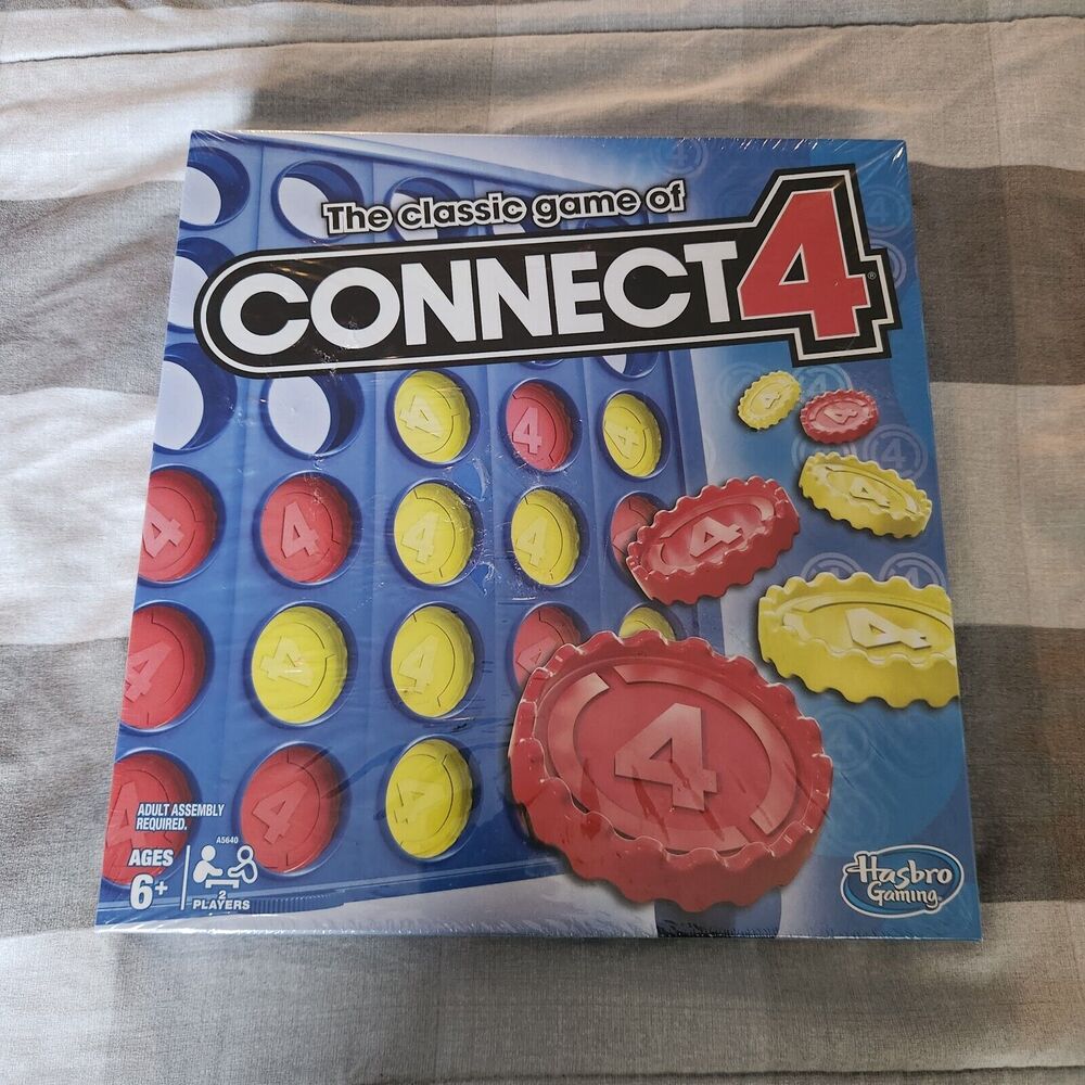 The Classic Game of Connect 4 By Hasbro Gaming Board Game Kids Adults
